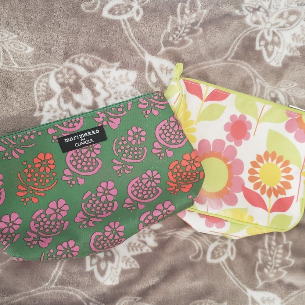 Clinique 2 for 1 Cosmetic Bags